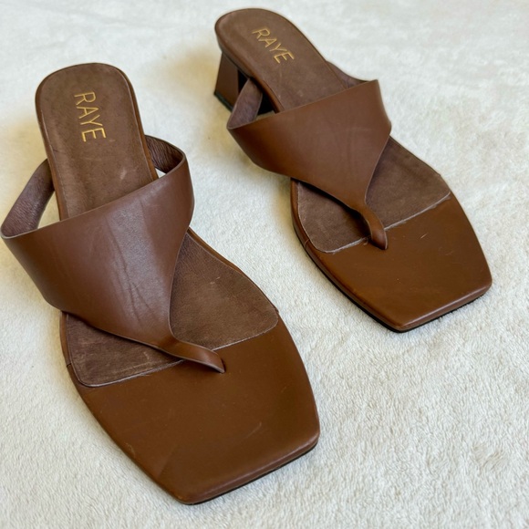 New RAYE Arabelle Heel in Brown - Picture 4 of 10